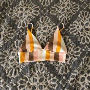 aerie longline bikini top ONLY